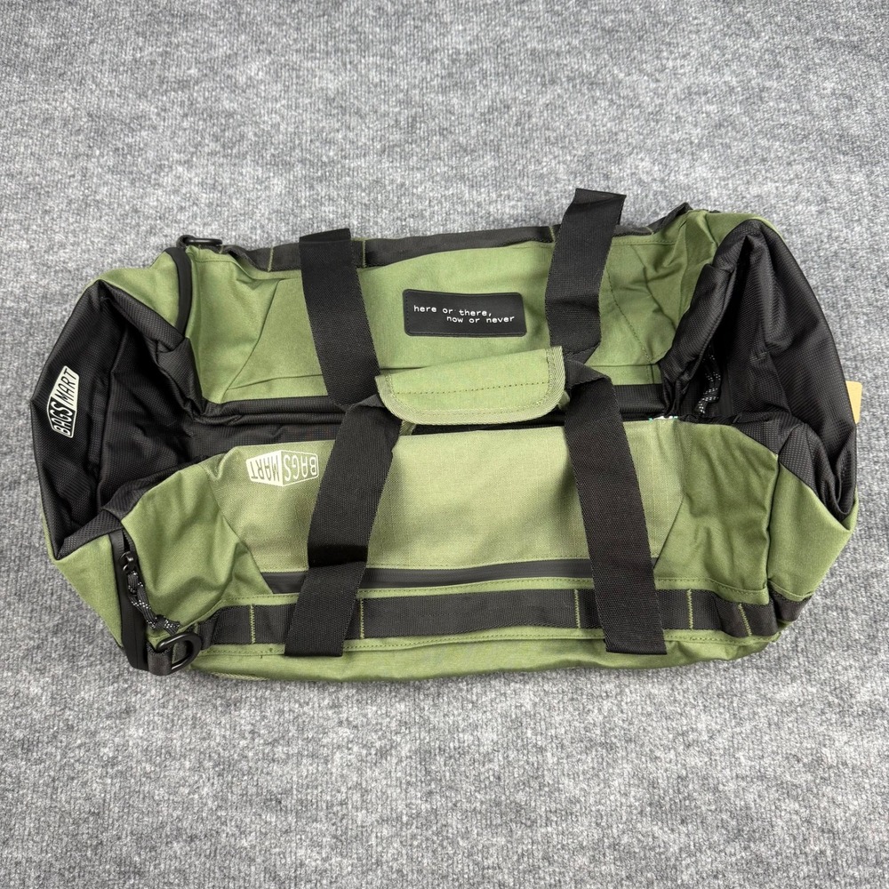 NWT Bagsmart 43L Paz Duffle Backpack Olive Green Black Travel Gym Weekend